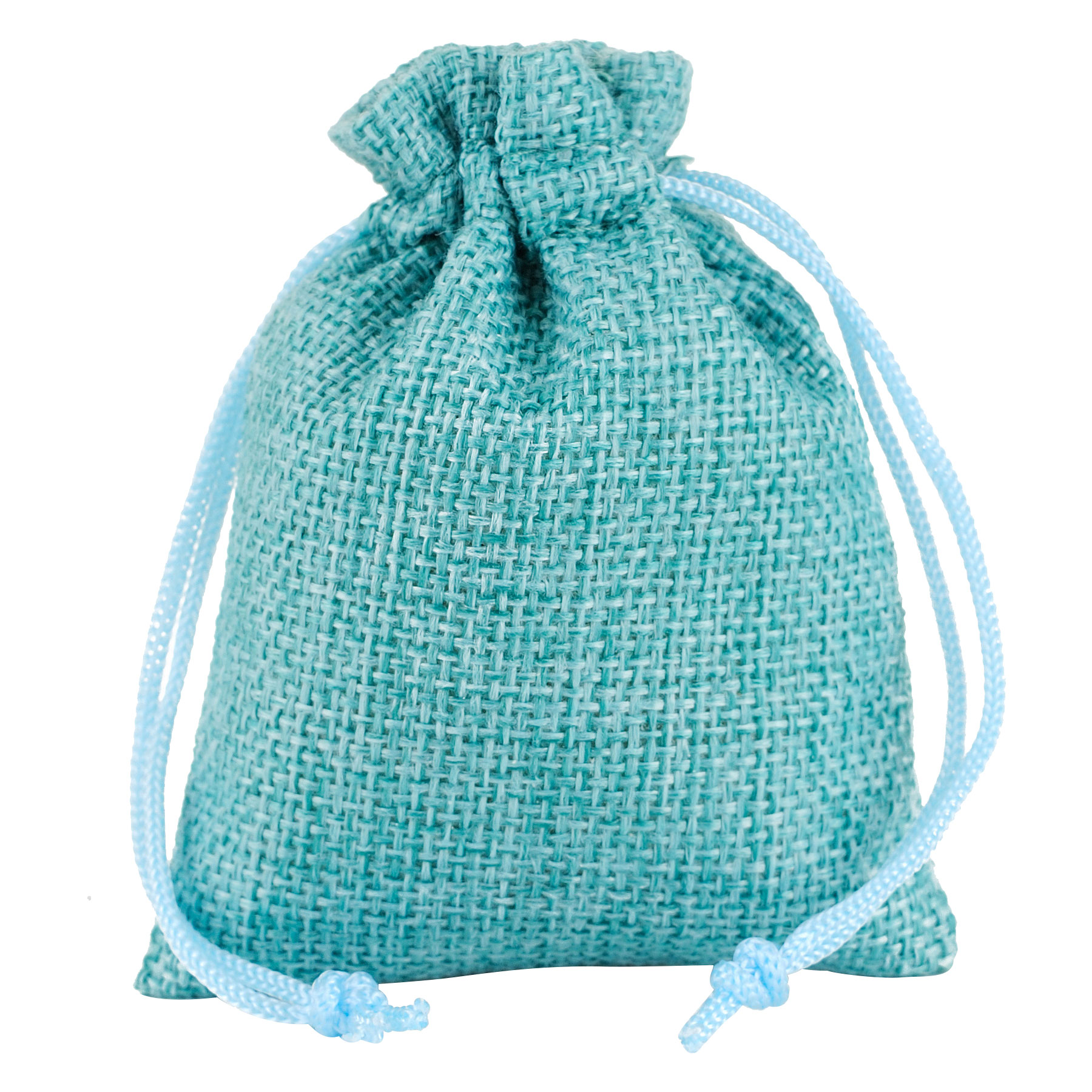 FlyFlyPromos - Burlap Drawstring Bag Image 7 - Promotional Product